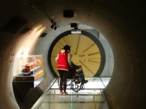 上海地下鉄博物館の掘削展示