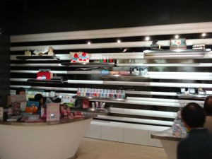 上海地下鉄博物館のミュージアムショップ