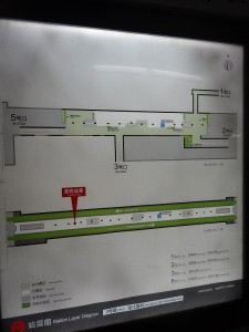 張江高科駅構内図