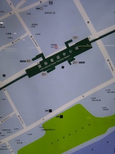 国際客運中心駅周辺図