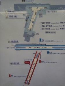 肇嘉浜路駅構内図