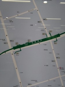 虹梅路駅周辺図