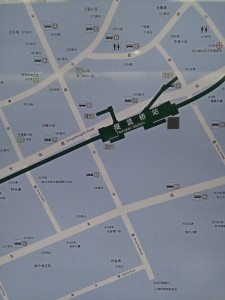 提籠橋駅周辺図