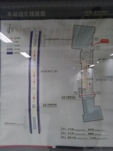 浦東大道駅構内図