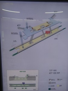 桂林公園駅構内図