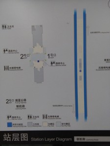 聯航路駅構内図