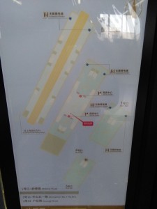 赤峰路駅構内図