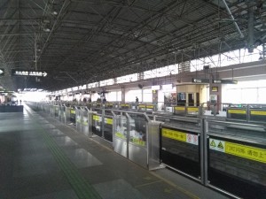 大柏樹駅ホーム