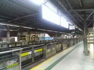 淞濱路駅ホーム