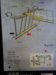 徐家匯駅構内図
