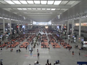 上海虹橋駅コンコース