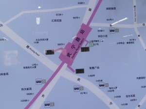 武寧路駅周辺図