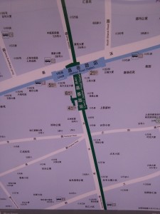 嘉善路駅周辺図