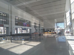 上海西駅（上海西站）構内