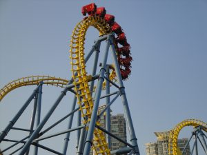 錦江楽園のループコースター