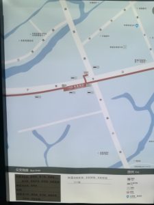 朱家角駅周辺図（出入り口）