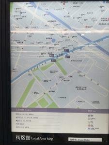 金橋駅（9号線）周辺図（出入り口）