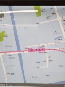 北蔡駅周辺図(出入り口)