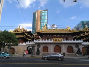 上海静安寺外観