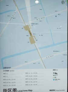 曙建路駅周辺図（出入口））