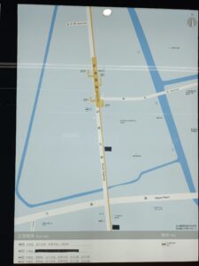 鶴濤路駅周辺図(出入口)