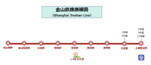 金山鉄路路全図